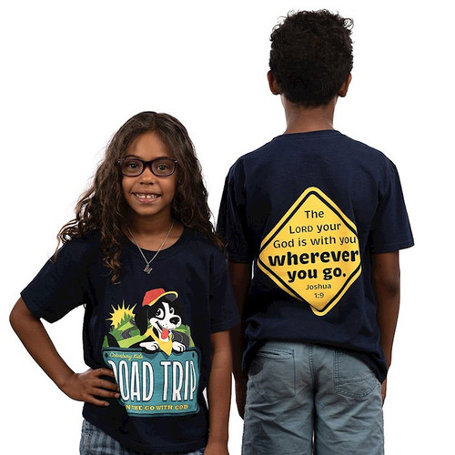 VBS-Road Trip: Child T-Shirt Size XL (Size 16+) (2025) by Cokesbury