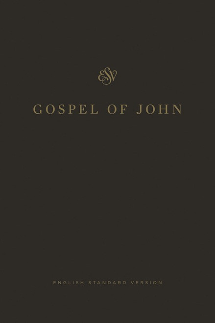 ESV Gospel Of John-Black Softcover by English Standard V