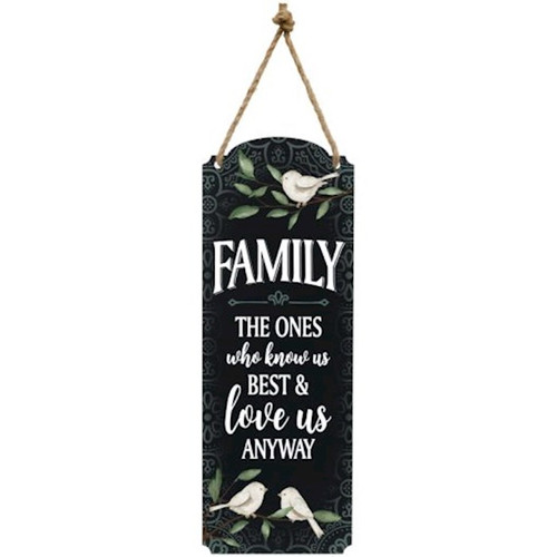 Metal Wall Decor-Family (6.5" x 18") by Carson Home Accent