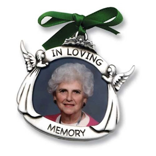 Ornament-Photo/In Loving Memory (Holds 1.5" Photo) by CA Gift