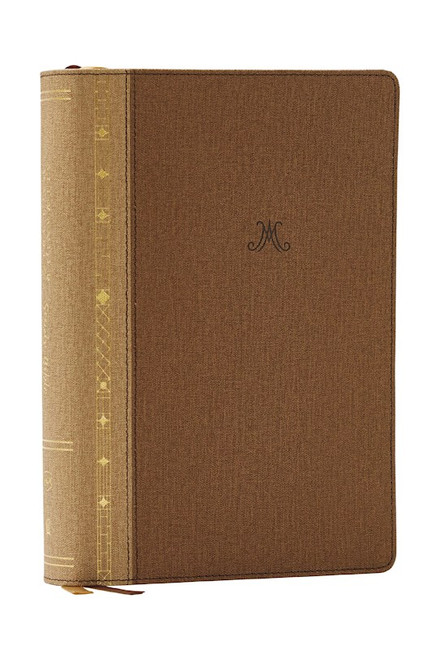 NKJV Alexander Maclaren Study Bible (Comfort Print)-Brown Leathersoft by Nelson Bibles