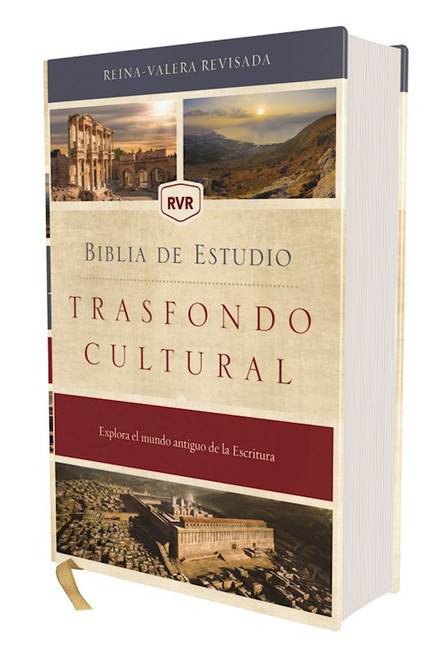 RVR 1977 Biblia de Estudio Trasfondo Cultural (Cultural Backgrounds Study Bible)-Hardcover by Revisada Reina Val