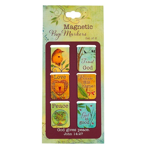 Bookmark-Pagemarker-Peaceful Thoughts-Small-Set Of 6 by Christian Art Gift