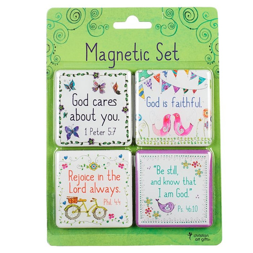 Magnet Set-Everyday Blessings-Set Of 4 (Pack Of 3) by Christian Art Gift