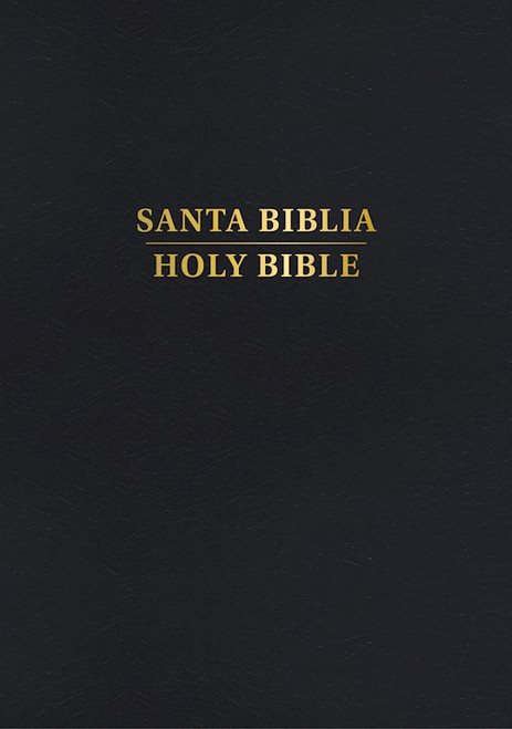 RVR 1960/KJV Biblia Bilingue Tamano Personal (Personal Size Bilingual Bible)-Black Hardcover by B&H Espa±ol
