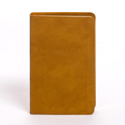 KJV Personal Size Bible-Camel SuedeSoft LeatherTouch by Holman Bible