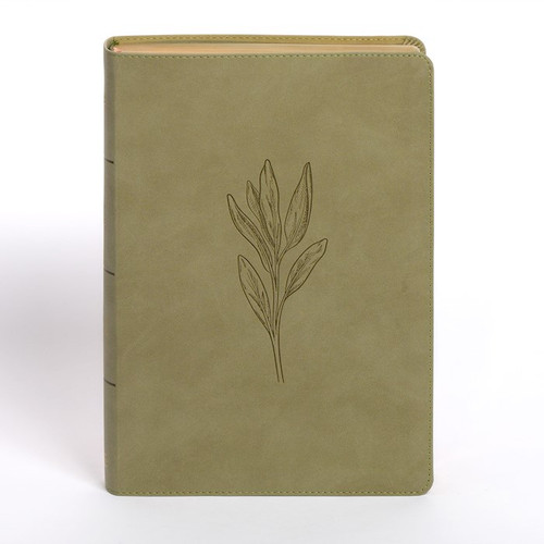 NASB 2020 Super Giant Print Reference Bible-Sage SuedeSoft LeatherTouch by Holman Bible