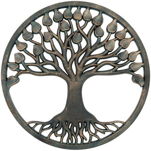 Wall Decor-Tree Of Life (15 1/2"D) (Pack Of 4) by Carson Home Accent