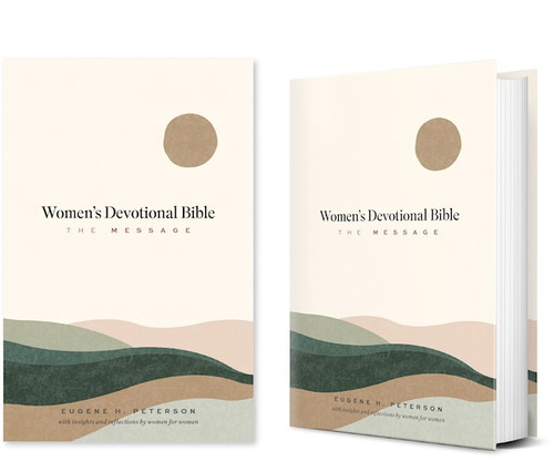 The Message Women's Devotional Bible-Hardcover by Peterson Eugene H