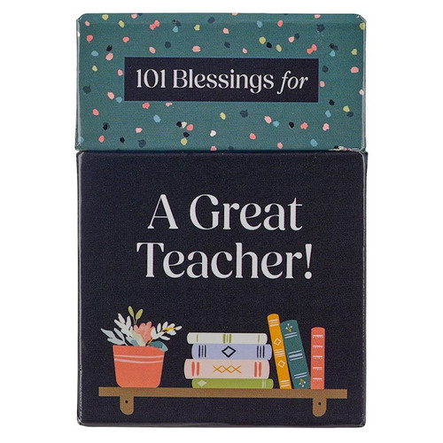 Box of Blessings-For A Great Teacher by Christian Art Gift