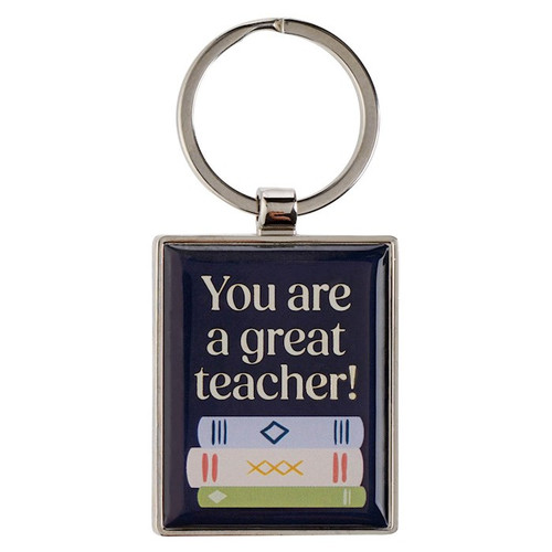 Keychain-Great Teacher Num. 6:24 by Christian Art Gift