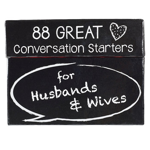 Conversation Starters-88 Great Conversation Starters For Husbands & Wives by Teigen Rob
