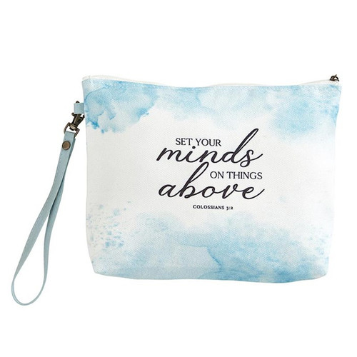 Wristlet-Set Your Mind On Things Above... (Col. 3:2) (8" x 5") by Heartfelt