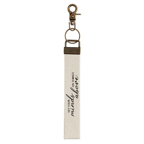 Keychain-Set Your Minds On Things Above... (Col. 3:2) by Heartfelt