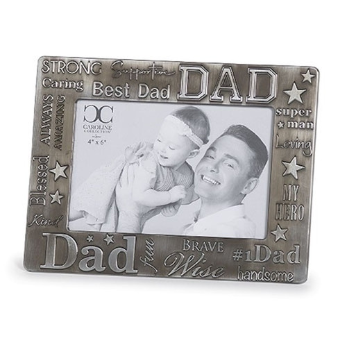 Word Frame-Dad (Holds 4 x 6) by Caroline Collectio