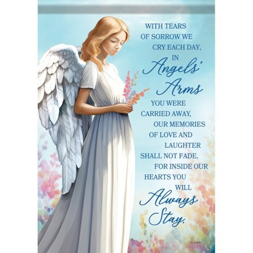 Flag-Garden-Dura Soft-Angels' Arms (12.5" x 18") by Carson Home Accent