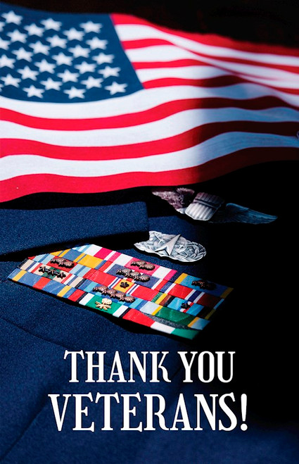 Bulletin-Patriotic: Thank You Veterans! (Pack Of 100) by Broadman & Holman