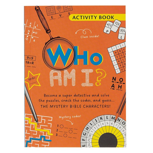 Who Am I? Kids Activity Book by Christian Art Gift