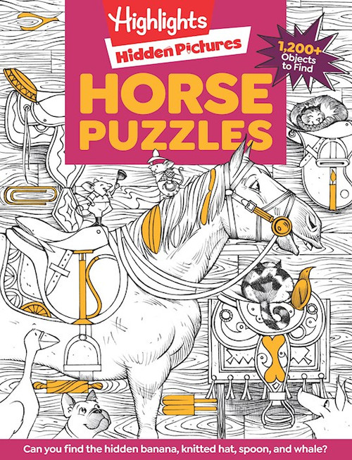 Horse Puzzles (Highlights Hidden Pictures) by Highlights