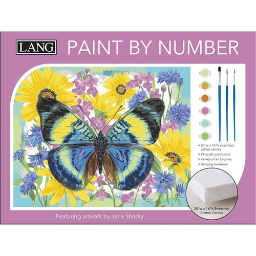 Paint By Numbers-Butterflies by Shasky Jane