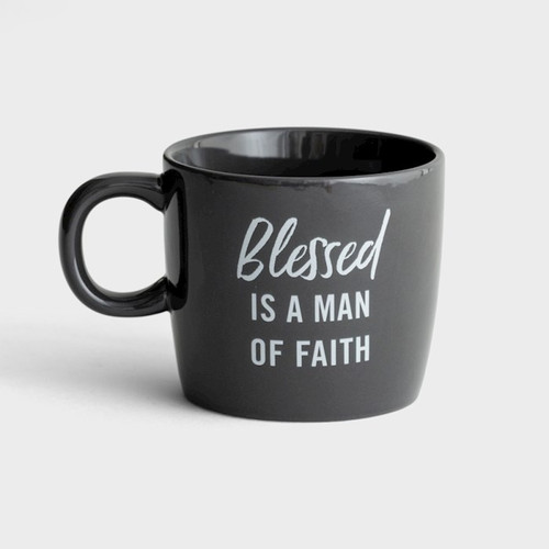 Mug-Blessed Is A Man Of Faith (16 Oz) by Dayspring