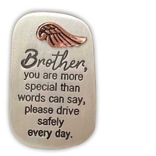 Visor Clip-Brother/You Are More Special Than Words Can Say... (Carded) by CA Gift