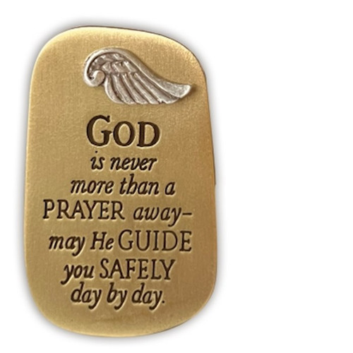 Visor Clip-God Is Never More Than A Prayer Away... (Carded) by CA Gift