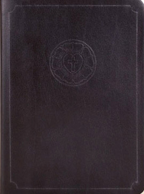 ESV The Lutheran Study Bible/Compact-Black Bonded Leather by Concordia