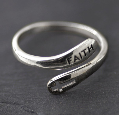 Ring-Eden Merry-Faith/Cross Adjustable by Eden Merry
