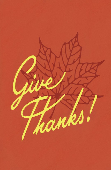 Tract-Give Thanks! (ESV) (Pack Of 25) by Good News Tracts