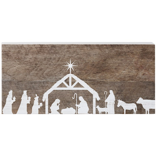 Inspire Board-Nativity (12" x 5.5") by Christmas