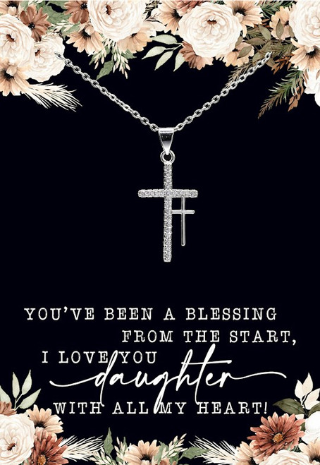 Necklace-Eden Merry-Cross-Daughter You've Been... by Eden Merry