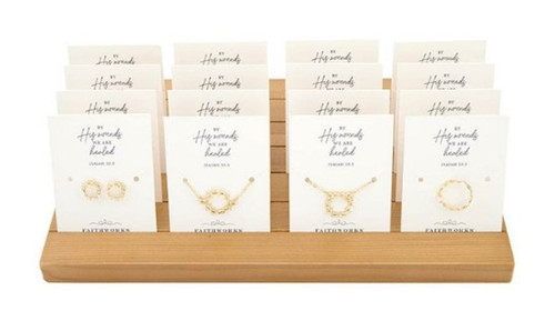 Jewelry-Crown Of Thorns Filled Display (4 Asst) (24Pcs)(PKTG) by Kingdom Jewelry