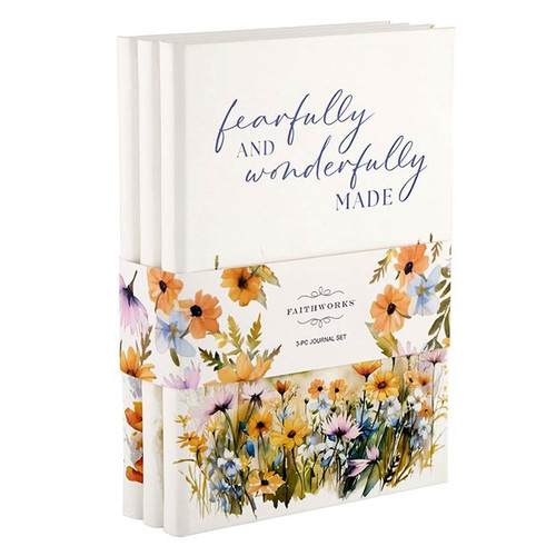 Journal-Wonderfully Made (Set Of 3) by Universal Designs