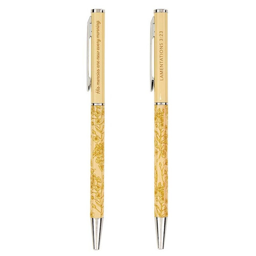 Pen Set-His Mercies (Set Of 2) by Universal Designs