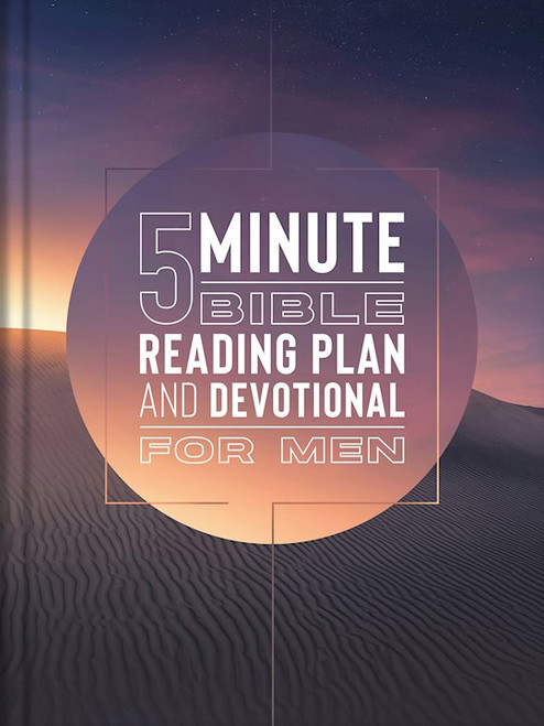The 5-Minute Bible Reading Plan And Devotional For Men by Strauss Ed