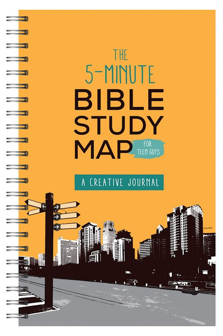 The 5-Minute Bible Study Map For Teen Guys by Barbour Staff