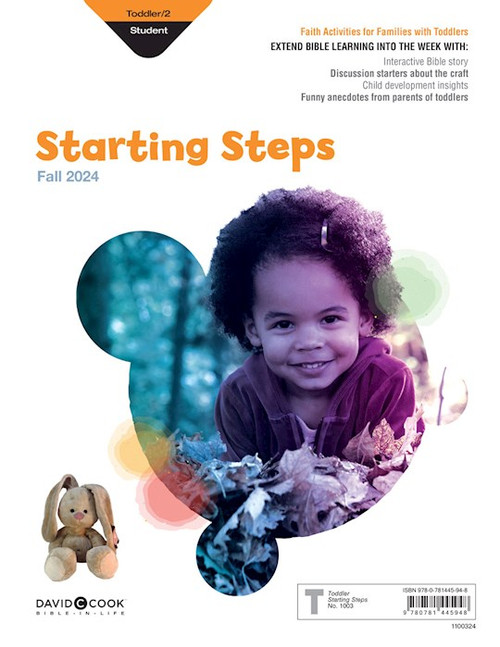 Bible-In-Life/Echoes/Reformation Press Fall 2025: Toddler/2 Starting Steps (Craft/Take-Home) (#10035003) by David C Cook