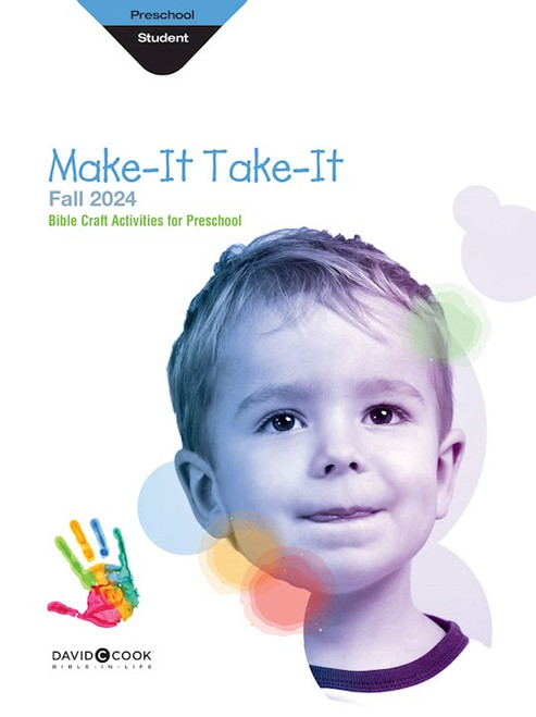 Bible-In-Life/Reformation Press Fall 2025: Preschool Make-It/Take-It (Craft Book) (#1013) by David C Cook
