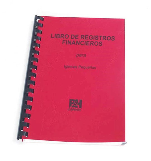 Libro de Registro Financiero para Iglesias Pequenas (Finance Record Book For Small Churches) by B&H Espa±ol
