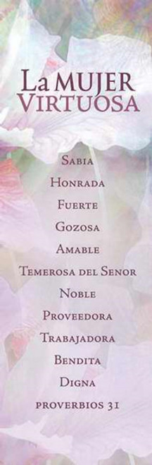 Marcadores-La Mujer Virtuosa (Bookmark-Virtuous Woman) (Pack Of 25) by B&H Espa±ol