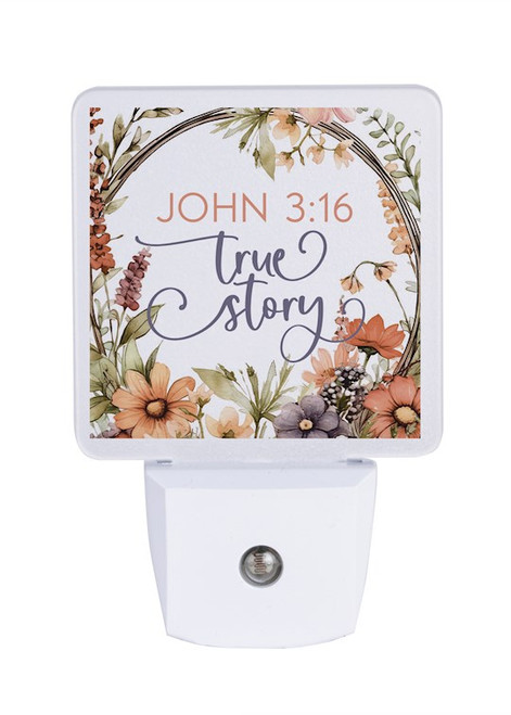 Let Your Light Shine Nightlight- True Story (John 3:16) by Dexsa