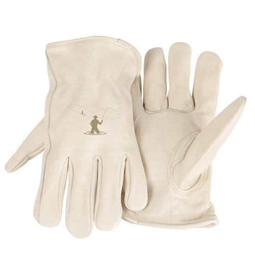 Gloves-Unlined-Fly Fishing-White (Medium) by Dexsa