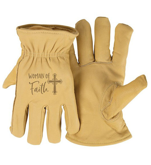 Gloves-3M Thinsulate-Woman Of Faith-Tan(X-Large) by Dexsa