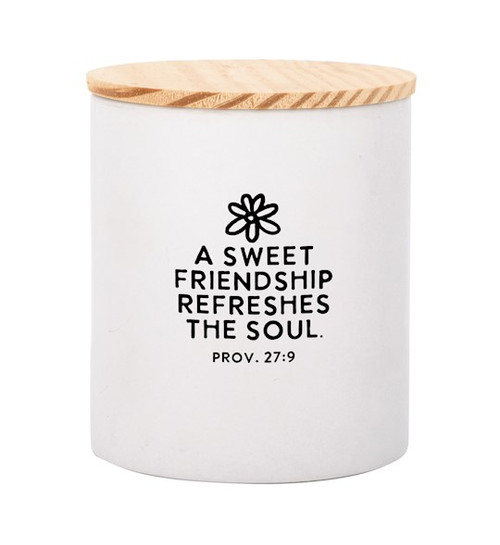 Canister-A Sweet Friendship W/ Lid by Dexsa