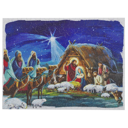 Jigsaw Puzzle-Nativity (500 Pieces) by Christian Art Gift
