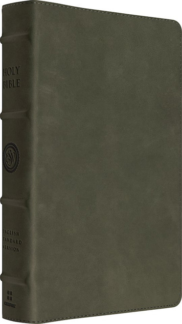ESV Heirloom Bible Veritas Heritage Edition/Single Column-Tuscan Green Cowhide by English Standard V
