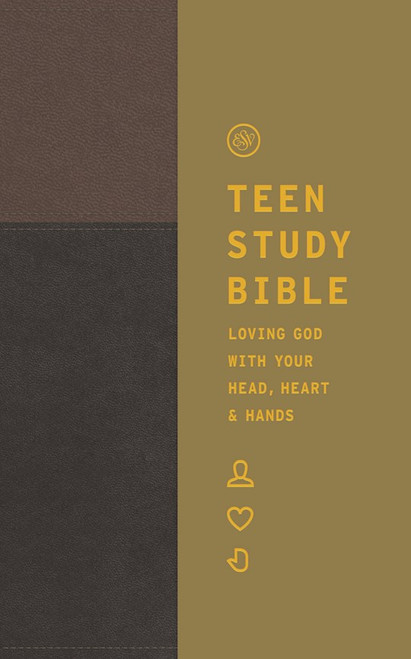 ESV Teen Study Bible-Slate/Umber TruTone by English Standard V