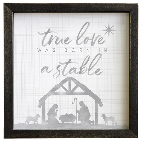 Rustic Frame-True Love (10" x 10") by Christmas