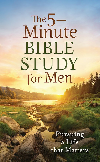 The 5-Minute Bible Study For Men by Sumner Tracy M